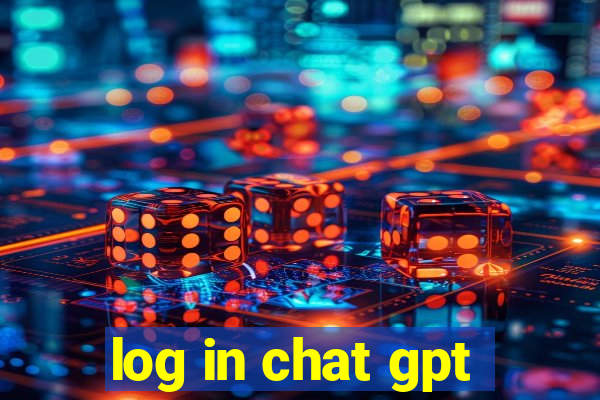 log in chat gpt